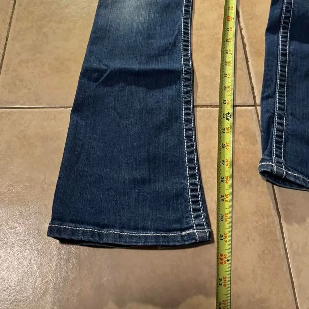 Y2k 2000s bke payton blue Bootcut Jeans Size 28 in womens